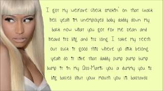 Nicki Minaj - Milf verse lyrics