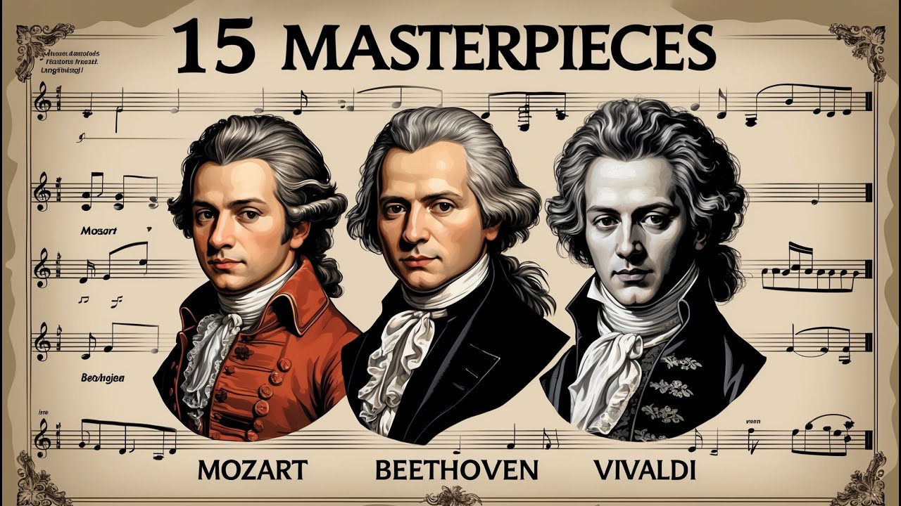 15 Most Listened To Classical Masterpieces of All Time. Beautiful classical music 🎼