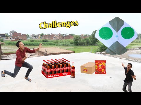 Usman Vs Umar Eating Challenge With Kite Flying