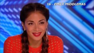 TOP 20 Best Auditions X Factor  2016 !