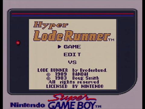 Hyper Lode Runner Game Boy