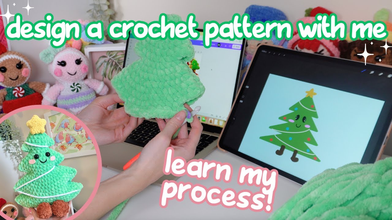 Design a New Crochet Pattern With Me 🎄🧶