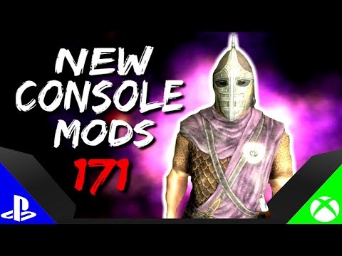 Skyrim Special Edition: ▶️5 BRAND NEW CONSOLE MODS◀️ #171 (PS4/XB1/PC)