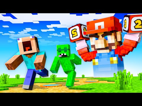 Playing Mario Party with INSANE Minigames in Minecraft