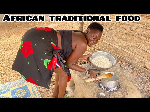 Cooking African food- South Sudanese Traditional Food walwal#africa #food #cooking #world