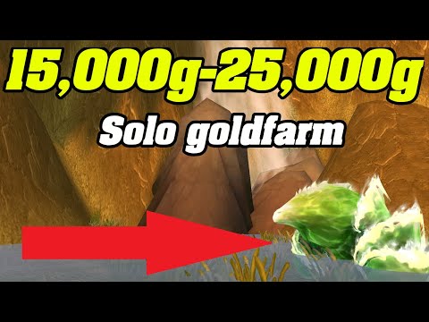WoW: 15,000 - 25,000 Gold Per Hour | SOLO FARM!