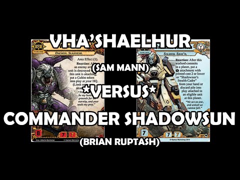 Vha'shaelhur (Proxy) versus Commander Shadowsun - Warhammer 40,000: Conquest