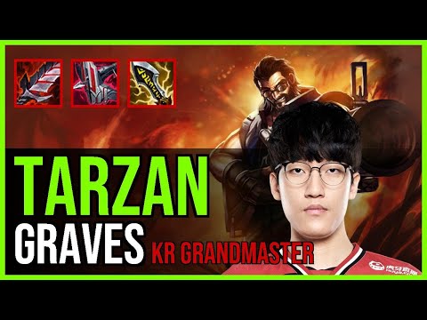 Tarzan - GRAVES vs. POPPY Jungle | KR Grandmaster