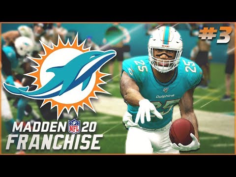 Madden 20 Miami Dolphins Franchise Ep. 3 | Xavien Howard Balls out in Season Opener!