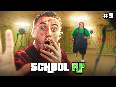 JE DÉCOUVRE ENFIN LES BACKROOMS sur GTA RP ! #5 (School RP)