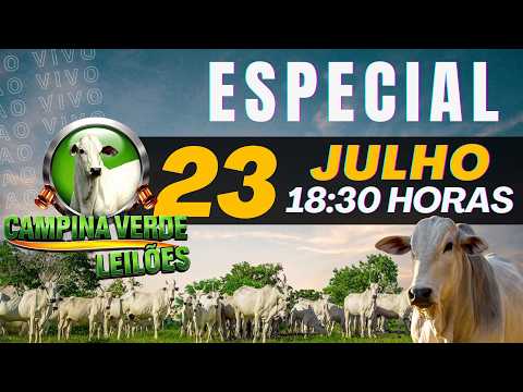Campina Verde Leilões ESPECIAL - 23 de Julho 2026