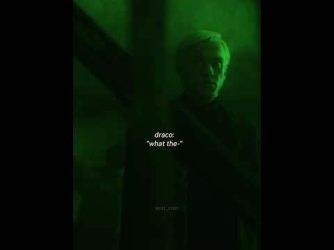 Y/n Malfoy||#pov you were at the Slytherin party and got caught by Draco|#shorts #dracomalfoy #edit