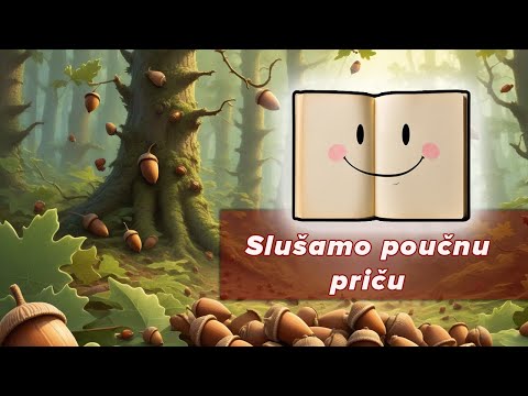 Vjeverica Lili i izgubljeni žir - Poučna priča za djecu o dijeljenju i prijateljstvu