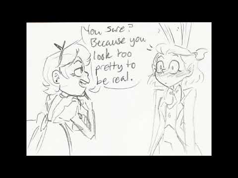 Lumity - Luz flirting in wonderland (Comic FanDub) | cottoncandyarts
