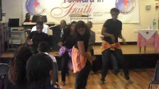 Fullfilled Prophecy Dancing Group dancing to Obert Mazivisa & Trumpet Echoes' Komborerai Mafaro