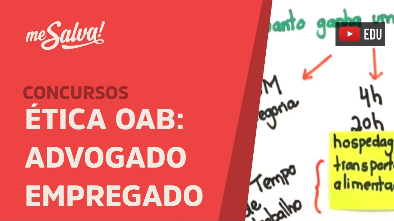 Me Salva!  OABA09 - Advogado empregado