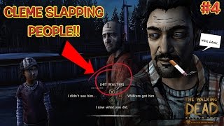CLEME SLAPPING PEOPLE!!! ( THE WALKING DEAD SE2, A$$HOLE VERSION #4) BY @ITSREAL85