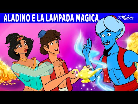 Aladino e la lampada magica | Storie Per Bambini Cartoni Animati I Fiabe e Favole Per Bambini