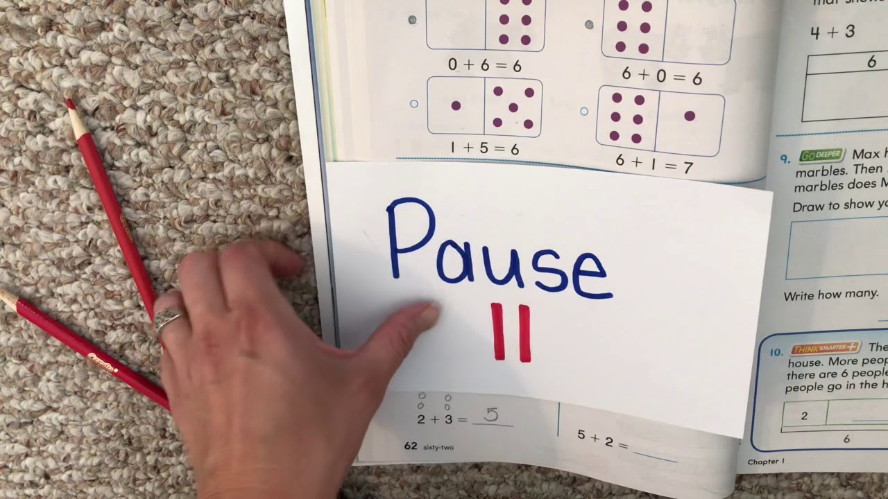 Go Math! Chapter 1 review