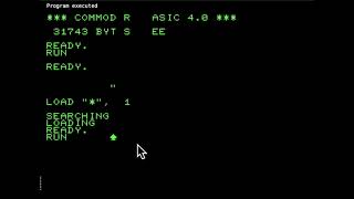 Programming the Commodore PET - Single Screen Shooter (basic movement)