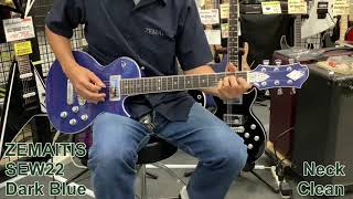 Video thumbnail for 【試奏動画】ZEMAITIS SEW22 Dark Blue/Black by 御茶ノ水楽器センター