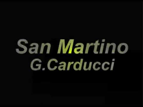Nando Gazzolo - San Martino - G.Carducci (Poesie e Messaggi di Saggezza)