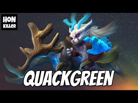 HoN Sapphire Gameplay - QuackGreen - Legendary I