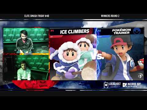 Elite Smash Friday #40 - ER17 (Ice Climbers) Vs. Fuzzyhead (Pokémon Trainer) - Winners Round 2