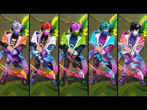 All Heartsteel Aphelios Chromas (League of Legends)