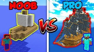 Minecraft NOOB vs. PRO: PIRATE SHIP in Minecraft!