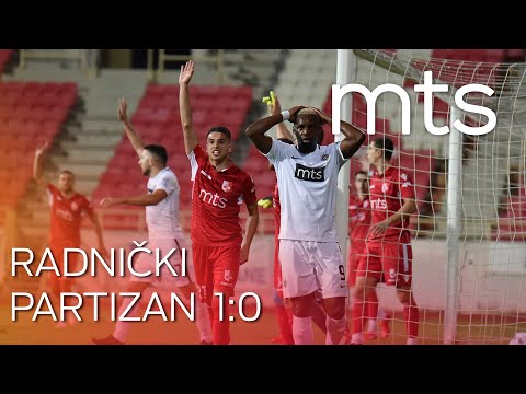 FK Radnički NIš -FK Partizan  1:0, LLT SLS , sezona 2020/21
