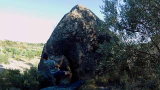 Photo of problem Problem 6 (Albagés - Els Camps) in El Cogul boulder Area