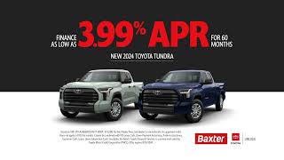 Baxter Toyota Lincoln Puts You in the Driver's Seat