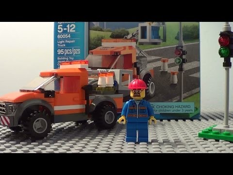 Lego City 60054 Light Repair Truck review