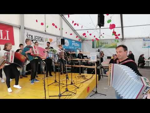 V dolini tihi Harmonikarji Tonija Sotoška v živo