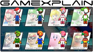 Amiibo in Mario Kart 8 (1080p 60fps Gameplay)