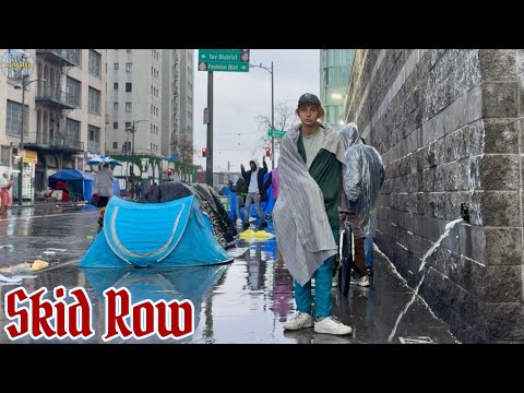 So Cal Storm ⛈️, Flash Flood & Flat Tire🛞• Ep 76 | Los Angeles, California 🇺🇸 