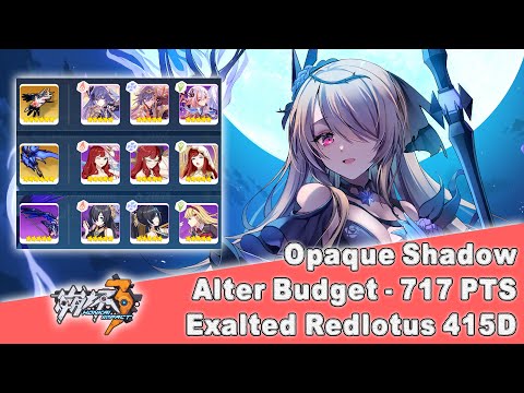 Honkai Impact 3 SEA - [Alternative Budget Gear] Exalted Redlotus 415D - Opaque Shadow