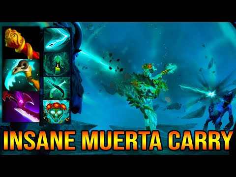 INSANE MUERTA CARRY - RIGHT CLICK BUILD - THE MOST PICK HERO