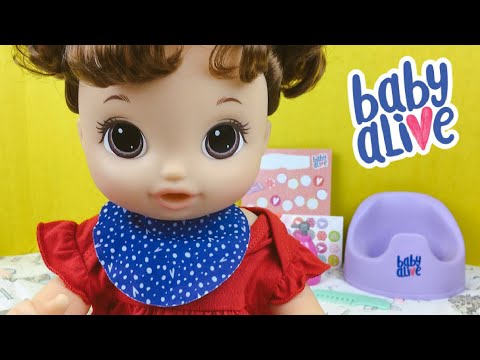 Happy Independence Day With Our New Baby Alive POTTY DANCE BABY Doll with Name Reveal