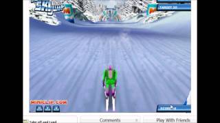 preview picture of video 'Insane Ski jump bug - Miniclip'