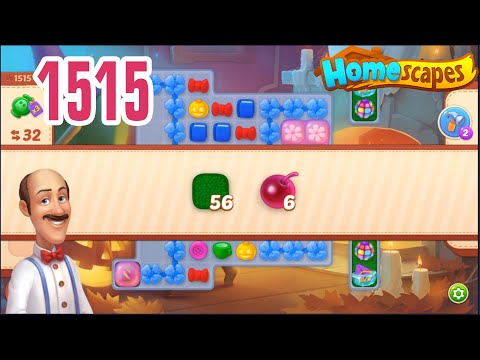 [ Playrix ] HomeScapes Level 1515 - Gameplay Walkthrough 🏠