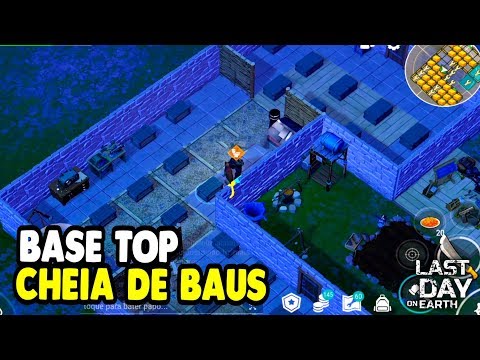 INVASÃO BASE TOP CHEIA DE BAUS - Last Day On Earth