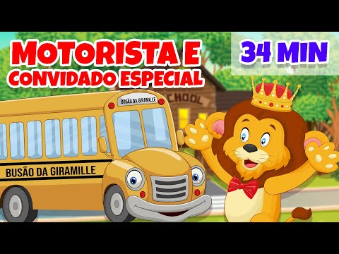 Motorista e Convidado Especial - Giramille 34 min | Desenho Animado Musical