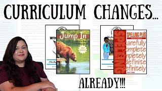 CURRICULUM CHANGES...ALREADY!! CHANGING CURRICULUM BEFORE WE STARTED||A BETTER FIT IN OUR HOMESCHOOL