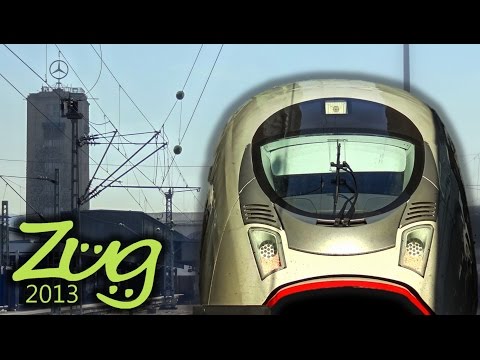Zug2013: Stuttgart Hbf (2015) - Teil 2 mit ICE, Velaro D, TGV, n-Wagen u.v.m.