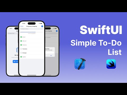 Create a Simple To-Do List App for iOS with SwiftUI & MVVM