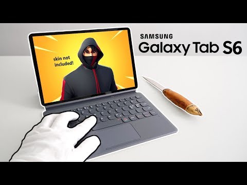 Samsung Galaxy Tab S6 Unboxing - Best Android Tablet? (Minecraft, Fortnite, PUBG) Video