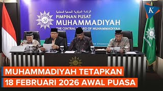 Download lagu Muhammadiyah Tetapkan Awal Ramadhan 1447 H  Jatuh pada 18 Februari 2026 mp3