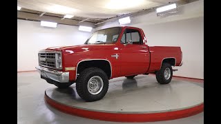 Video Thumbnail for 1986 Chevrolet C/K Truck 4x4 Regular Cab 1500